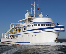 Argo liveaboard takes divers to Cocos Island in Costa Rica, one of the best places in the world for diving with hammerhead sharks and other pelagic marine life. Part of the Undersea Hunter Group, the boat is both functional and luxurious.