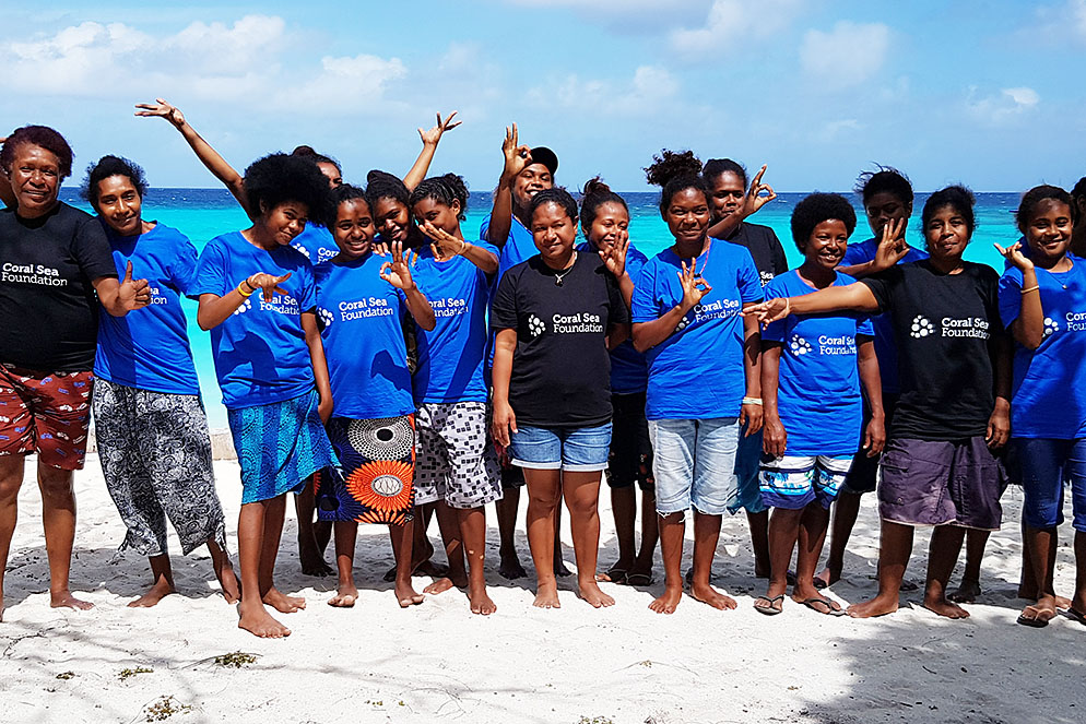 Sea women of melanesia: empowering png women to be reef guardians