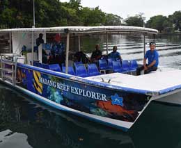 Diving Madang with Niugini Dive at Madang Resort – explore Madang Lagoon with a maze of coral covered reefs and nearby Kar Kar Island & Bagabag Island