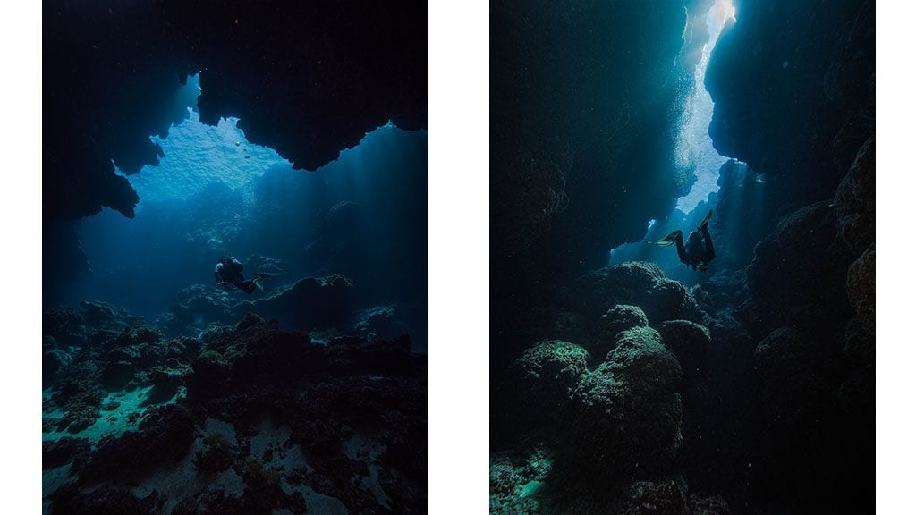 Diving tanna blue cave and blue hole 3