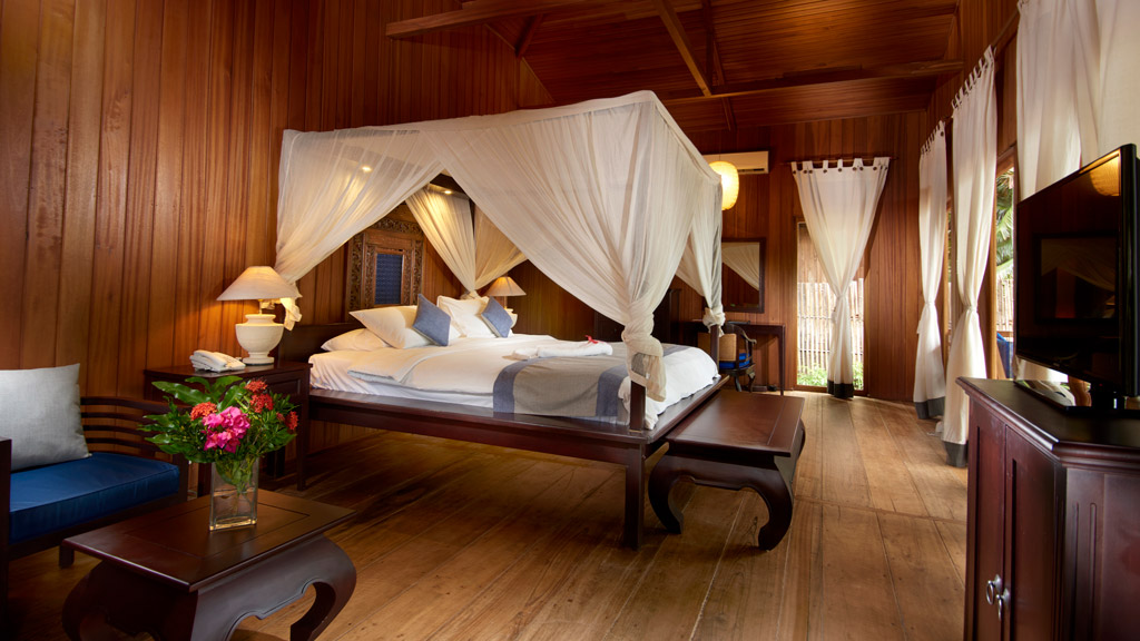 Siladen Resort & Spa in the Bunaken National Marine Park is a luxury boutique resort with a rich house reef & 50 unique dive sites within a short boat ride