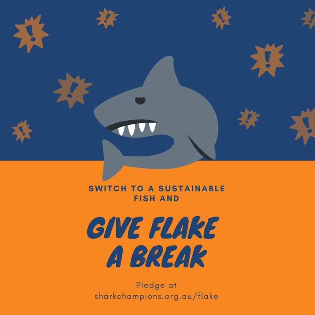 Have you ever enjoyed a serving of flake and chips? Here’s why you should consider what you’re eating and why you should #GiveFlakeABreak.