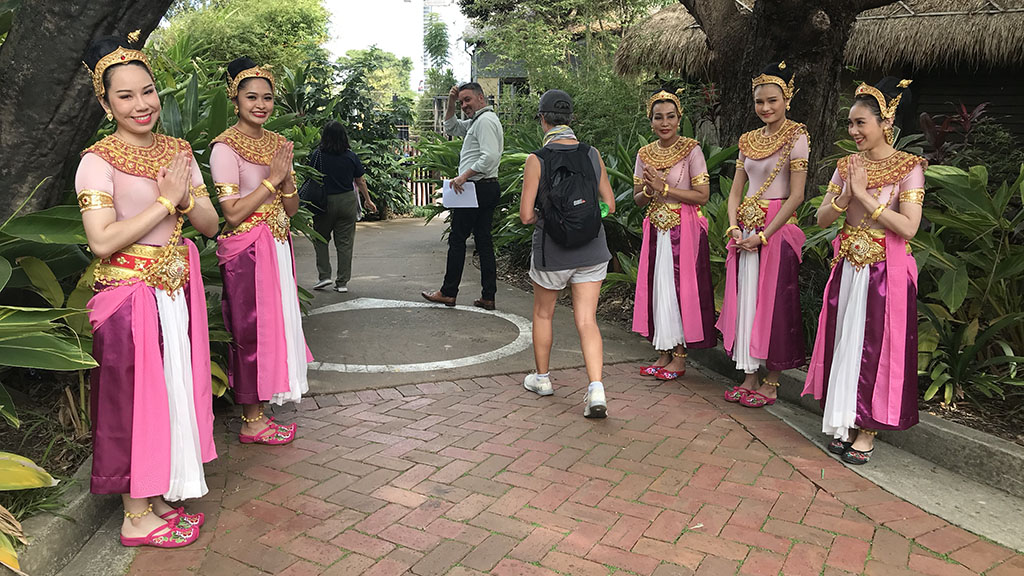 A clean-up like no other at Sydney's Chowder Bay, with support from the Tourism Authority of Thailand and the Royal Thai Consulate in Sydney.