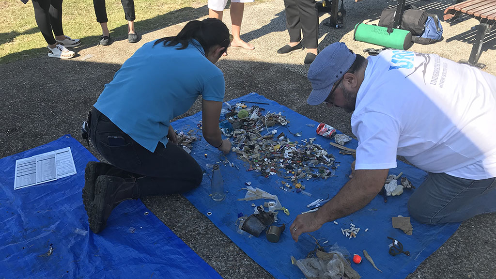 A clean-up like no other at Sydney's Chowder Bay, with support from the Tourism Authority of Thailand and the Royal Thai Consulate in Sydney.