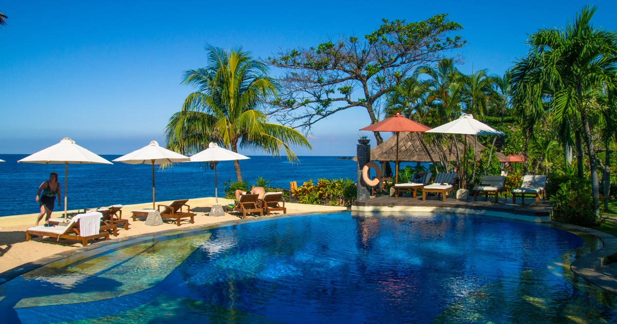 Tauch Terminal Resort Tulamben, diving centre in Bali, Indonesia