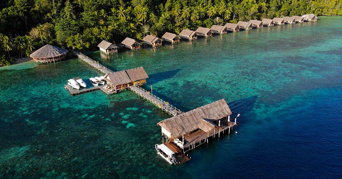 Papua Explorers Dive Resort, Gam Island, Raja Ampat, Indonesia